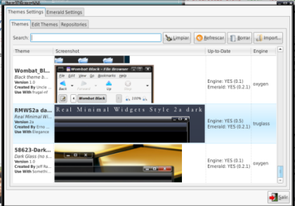 emerald theme manager
