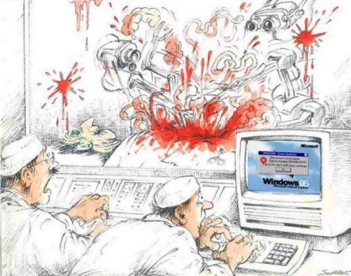 Operacion medica con windows